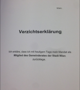 Eine "Blanko-Verzichtserklärung"