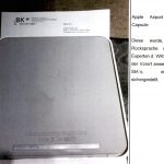 Airport Time Capsule sichergestellt bei Thomas Schmid